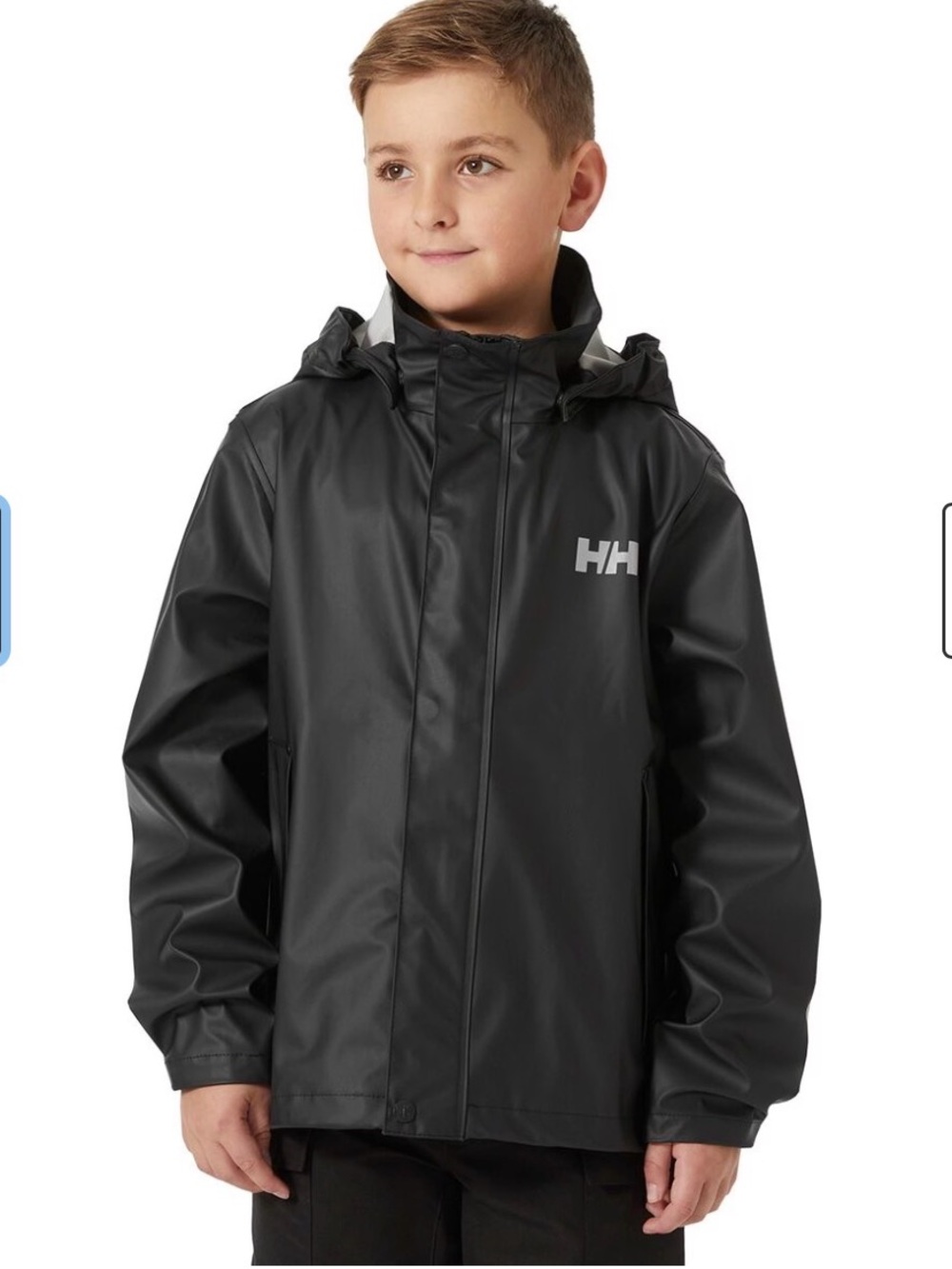 Juniors Helly Hansen Moss Rain Jacket
